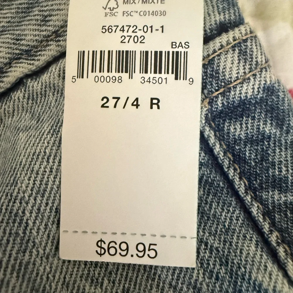 GAP Blue Denim Bermuda Shorts - Picture 6 of 6